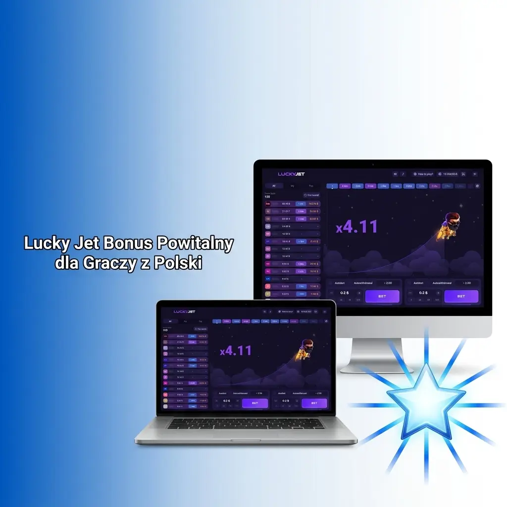 Lucky Jet bonus powitalny do 600% i 500 darmowych spinów dla graczy z Polski