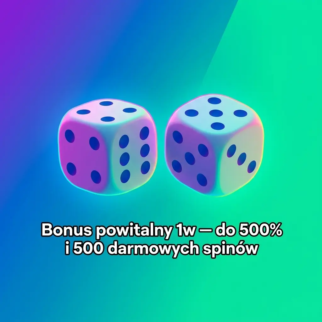 Bonus powitalny 1w: do 500% i 500 darmowych spinów na pierwsze cztery depozyty dla nowych graczy