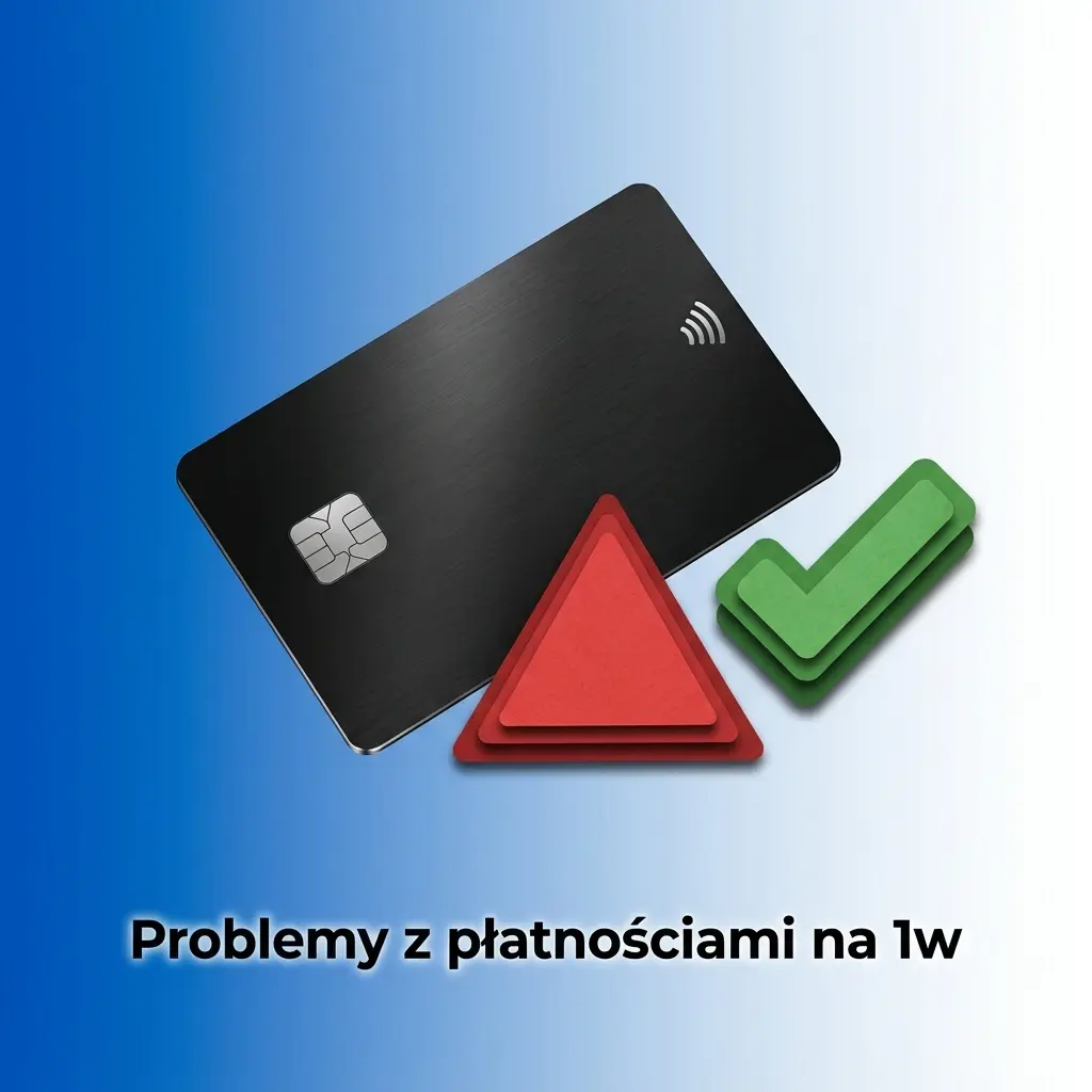 Rozwiązywanie problemów z płatnościami na 1w – wpłaty, wypłaty, BLIK, karta, krypto