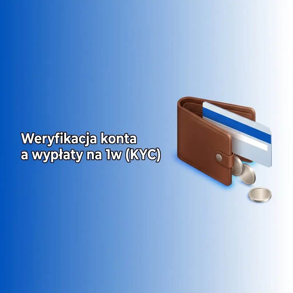 Weryfikacja KYC w 1w – wymagane dokumenty do wypłaty środków z konta