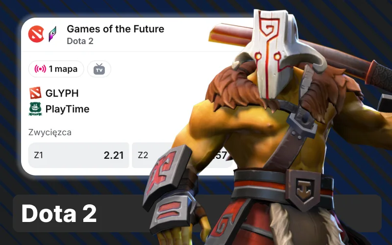 Stawiaj zakłady na The International i inne turnieje Dota 2 w 1w.