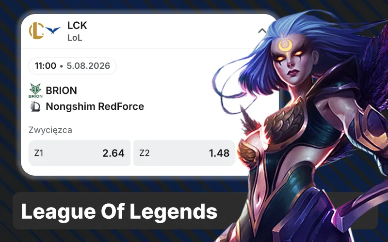 Odkryj bogatą ofertę zakładów eSportowych na LoL w bukmacherze 1w.