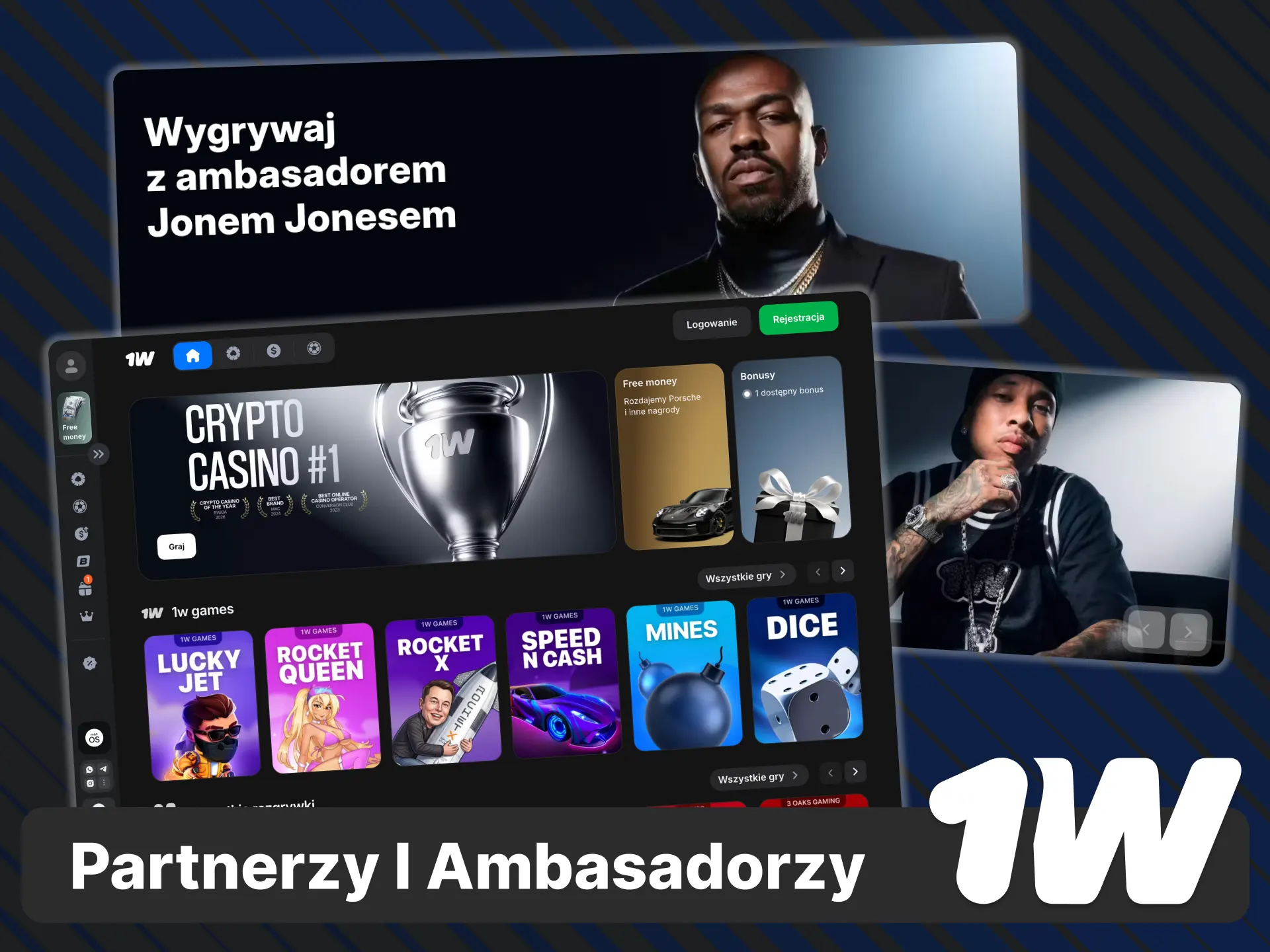 Sprawdź partnerstwa sportowe oraz medialne rozwijane przez platformę 1w.